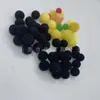 Esfera de Esponja Filtrante Redonda, Bola de Algodão Filtrante de Vários Tamanhos e Formatos Especiais, Bola de Esponja Filtrante Colorida com Furo Grosso
