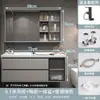 Mueble de baño con lavabo cerámico integrado, lavamanos, tocador de baño, combinación de mueble para lavabo de baño