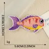 Parche de Agujero con Logo Bordado Duoku Listo para Usar Animal Marino Dibujos Animados Bordados Pegatinas Joyería DIY Accesorios para Ropa Pegatinas de Tela