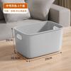 Caja de almacenamiento para el desorden de gran capacidad, almacenamiento de escritorio, caja de plástico, organizador de cosméticos para baño, caja de almacenamiento, cesto de almacenamiento