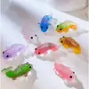 Carpa miniatura simulada que brilla en la oscuridad, nuevo accesorio DIY, pez brillante creativo para decoración de acuario