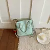 Bolso de Mano de Moda de Comercio Exterior Bolso Cubo Nuevo Primavera/Verano 2026 Bolso Versátil para Mujer Bolso Cruzado Bolso de Cadena Acolchado de Gama Alta