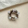 Elástico de Perlas Coreano y Japonés Elegante para Mujer, Cuerda para el Cabello Simple y Elegante, Diadema de Celebridad de Internet Coreana, Accesorio para Cola de Caballo