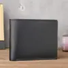 1205 Nuevo Modelo Cartera Corta de Piel Genuina para Hombre, Cartera con Múltiples Ranuras para Tarjetas, Piel Crazy Horse Clásica de Gran Capacidad