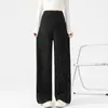Pantalones de Maternidad JQ Jingqi para Primavera y Otoño, No Ajustados, Pantalones de Pierna Ancha para Mujeres Petites, Pantalones Casuales de Pierna Recta para Mujeres Embarazadas