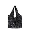 Bolsa de Ombro Único Estilo Coreano para Axila Styline Lantejoula Grande Capacidade Bolsa para o Dia a Dia Feminina Nova Outono Portátil Casual Bolsa Tote