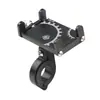 Suporte de celular transfronteiriço, suporte de liga de alumínio, suporte de navegação, suporte de celular portátil para bicicleta e mountain bike, equipamento de ciclismo