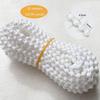 Suministro Transfronterizo Cadena de Bolas de 10 m Juego de 10 Hebillas de Bolas Accesorios para Cortinas Enrollables 4.5*6mm Bolas Densas