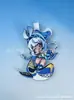 Genshin Impact Fieltro Tela No Tejida Colgante Scaramouche Kazuha Venti Anime Juego Merchandising Accesorios Estudiante Colgantes para Bolsos