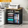 Estante de Almacenamiento de Escritorio Organizador de Archivos de Datos Multicapa Gran Capacidad Estante de Almacenamiento de Archivos Extraíble Oficina