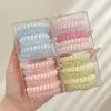 2026 Novo Estilo Elásticos de Cabelo para Mulheres, Elásticos de Cabelo de Argola de Telefone de Alta Qualidade, Acessórios de Cabelo Atacado, Acessórios de Cabelo para Barracas, Faixas de Cabelo