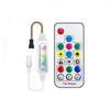 RF17 chave magic color controller mini music rhythm magic color controller LED luz de baixa tensão com dimmer