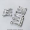 Accesorios de marca para mochilas y bolsos de hombro para parejas, etiquetas para bolsos con corona de diamantes con incrustaciones de aceite, etiquetas decorativas para bolsos