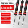 [Soldador famoso] Ferro de solda elétrico de alta qualidade Núcleo de aquecimento de mica ferro de solda elétrico proteção ambiental aquecimento externo ferro de solda elétrico