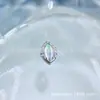 Brincos de Titânio Liga Astmf-136 Opala Aurora G23 Titânio Opala Rosca Interna Joias para Piercing
