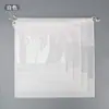 Bolsa de Cordão Não Tecido Cpp Pantufas de Boneca Saco de Armazenamento à Prova de Poeira para Roupas Plano com Cordão Pode Ser Impresso com Logo