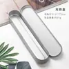 Caja de Metal Larga para Lápices de Cejas con Base de Esponja Caja de Regalo para Empresas Caja de Lápices para Estudiantes Resistente a Caídas