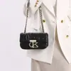 Fabricante Original Lk Lança Nova Corrente Moda Versátil Mochila Transversal de Ombro Feminina Padrão de Rosa Agente Atacadista