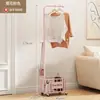 Perchero de pie para ropa y bolsos, perchero móvil para abrigos de dormitorio, perchero de pie de lujo para el hogar en la sala de estar para secar y almacenar ropa