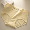 Ropa interior de algodón de tiro medio estilo deportivo para niñas Calzones de algodón transpirable 5A antibacterianos que levantan la cadera cómodos para mujer
