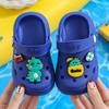 2023 chinelos de verão meninas meninos antiderrapantes baotou sola macia sapatos infantis com buracos sandálias de bebê atacado