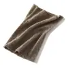 Bufanda de Cachemira Tejida Calada de Color Sólido Bufanda Pequeña Versátil Prenda para Cuello Exterior de Punto Suéter Cuello Manga Cuello Falso Cálido