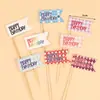 Colher de Água Vermelha Tendência de Ano Novo Balde de Morango Decoração de Bolo Colher de Água Excêntrica de Natal Copo para Bolo Cupcake Tigela de Esmalte