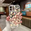 Atacado transfronteiriço comércio exterior mais vendido capa de telefone estampa total estilo floresta floral margarida para iPhone 17 Pro capa macia