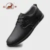 Zapatos de Primera Capa de Piel de Vaca para Hombre Gongyang 2026 Otoño Casual de Negocios Zapatos Británicos para Conducir Ligeros Versátiles Zapatos de Papá de Mediana Edad