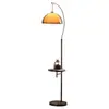 Luminária de chão estilo francês, luz ambiente simples de pôr do sol, luminária de design para sala de estar, luminária de chão de luxo leve para colocar ao lado do sofá