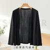 Xale de Proteção Solar de Verão com Cardigan, Moderno e Versátil, Tecido Amigo da Pele, Macio, Confortável, Blusa Solta e Respirável