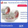 Fita de fibra transfronteiriça de alta aderência, resistente ao desgaste, à prova d'água, molde, embalagem de bateria de lítio, fita de fibra de grade de faixa fixa