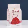 Saco de Embalagem para Lanches, Saco de Selagem a Vácuo de Oito Lados, Saco com Zíper para Tâmaras Vermelhas, Saco Metalizado a Vácuo, Saco de Selagem para Chá de Nozes
