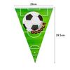 El más vendido del fabricante Nuevo Dibujo Animado Ambiente de Cumpleaños Infantil Fiesta Festiva Set de Patrón de Fútbol Accesorios para Decoración Exterior