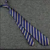 Corbata Especial de Tirón Fácil Didi Chauffeur, Ropa Formal de Negocios, Corbata de Nudo a Mano para Hombre de un Solo Tirón de Alta Gama Cómoda