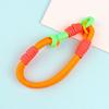 Llavero Bolso Corto con Accesorios Decorativos Muñeco de Peluche Funda para Teléfono Móvil Correa de Cuello Cuerda de Combinación de Colores Dopamina Universal para Mujeres