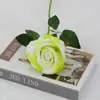 Rosas Artificiales de Terciopelo para Decoraciones de Boda, Flores Falsas, Rosas Búlgaras Transfronterizas, Flores Artificiales para el Día de San Valentín al por Mayor