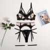 Europeu e Americano Mais Vendido Aliexpress Novo Renda Tentação Transparente Renda Cílios Ligas Modelador de Corpo Lingerie Sexy