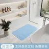 Alfombrilla Antideslizante Personalizada para Baño Estampado de Logo Sala de Ducha Bañera Ventosa Alfombrilla Antideslizante para Pies Masaje Agujeros de Drenaje Alfombrilla Anticaídas para Suelo