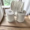 Pavio de Vela de Linha de Algodão, Núcleo de Plástico Trançado Firmemente Pavio de Vela para Aromaterapia DIY, Fornecimento do Fabricante Pavio de Vela DIY
