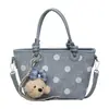 Bolso de Lunares para Mujer, Nuevo Modelo de Verano 2026, Bolso de Hombro Moderno y Exquisito, Bolso Cruzado tipo Cubo para Viajes Diarios