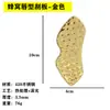 Nueva herramienta gua sha de acero inoxidable con forma de corazón de panal para belleza facial y lifting, raspador de metal para base, herramienta de masaje para ojos