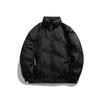 Chaqueta acolchada de algodón estilo piloto retro de invierno para hombre, chaqueta acolchada de algodón con cuello alto, chaqueta acolchada de algodón holgada informal para hombre