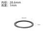 Arandela de Pipa para Bicicleta de Montaña Fibra de Carbono Bicicleta de Carretera Horquilla Dirección Espaciador de Pipa 28.6mm Anillo Arandela Delantera