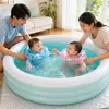 Flotador de cuello con diseño de doble airbag engrosado para bebés pequeños, flotador de cuello interactivo de material PVC con forma de flor