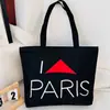 Bolso de Hombro Nuevo Estampado, Bolso de Lona para Mujer de Mano, Bolso Tote Estilo Coreano de Gran Capacidad, Bolso Artístico para Estudiante