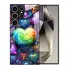 A90 Corazón de Amor Romántico S24 Vidrio Templado S26 Funda para Teléfono A54 Adecuado para A16 Samsung S25Ultra Rosa M15
