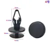 Tornillo de letra de coche clavo de expansión de plástico para perforar hebilla universal de guardabarros para guardabarros parachoques maletero