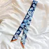 Lenço de Seda para Mulheres, Nova Moda Primavera e Outono, Versátil Faixa de Cabelo, Fita, Lenço para Amarrar Bolsas, Lenço de Seda, Lenço de Pescoço, Acessório de Cabelo para Estudantes