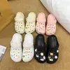 Moda 2025 Carcasa de Coral Dibujos Animados Versátil Otoño e Invierno Estilo Nuevo Zuecos con Plantilla Desmontable Hebilla de Zapato
